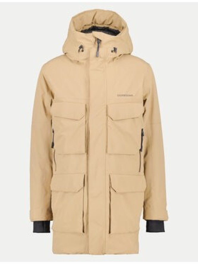 Didriksons Płaszcz zimowy Drew 505778 Beżowy Regular Fit