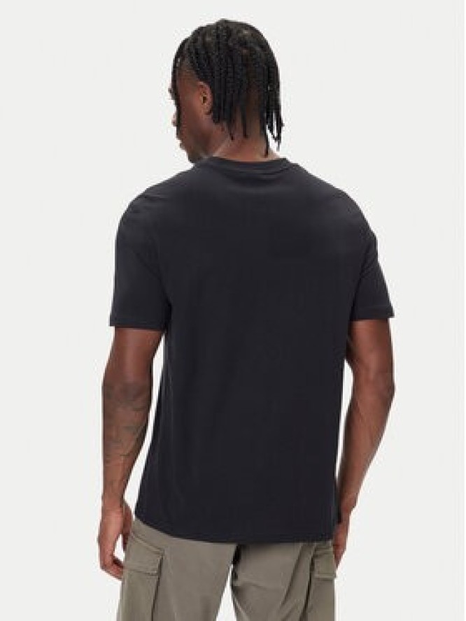 Napapijri T-Shirt S-Drapeau Ss NP0A891K Czarny Regular Fit