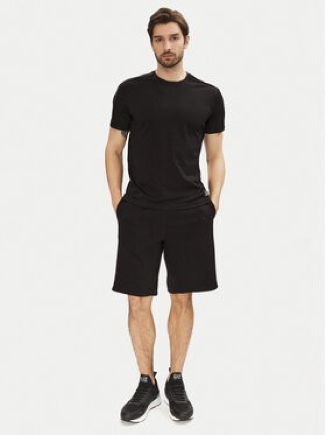 EA7 Emporio Armani Szorty sportowe 7M000544 AF12660 UC001 Czarny Regular Fit