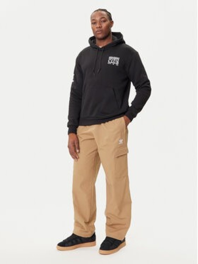 adidas Spodnie dresowe Trefoil Essentials JX3912 Beżowy Loose Fit