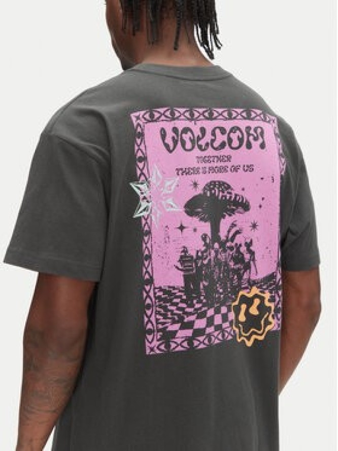 Volcom T-Shirt Filip Rygalski A4312506 Szary Loose Fit