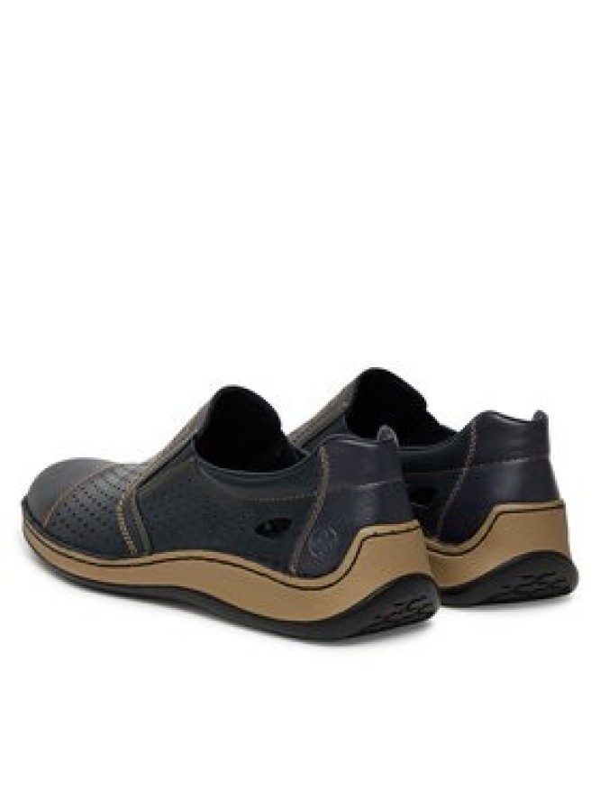 Rieker Półbuty 05286-15 Granatowy