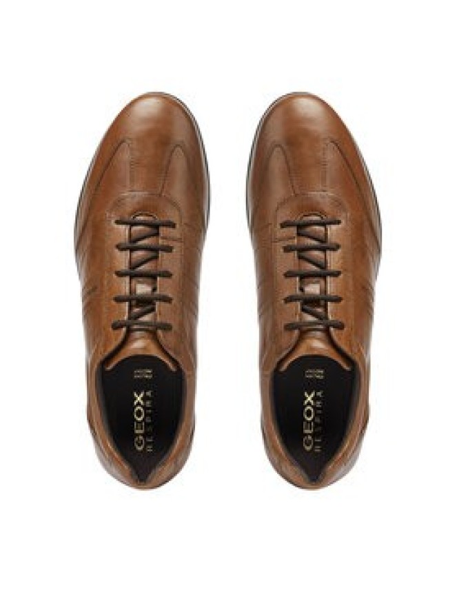 Geox Półbuty Uomo Symbol U74A5B 000LM C6003 Brązowy