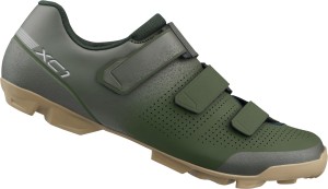 Buty rowerowe MTB SH-XC102, oliwkowe