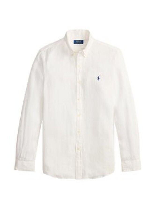Polo Ralph Lauren Koszula 710968915014 Biały Slim Fit
