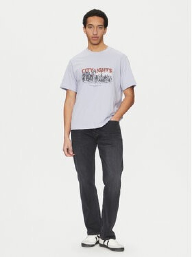 Jack & Jones T-Shirt Boston 12272981 Niebieski Relaxed Fit