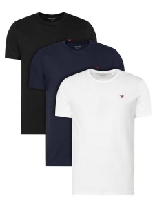 Mustang Komplet t-shirtów 1017076 Kolorowy Regular Fit
