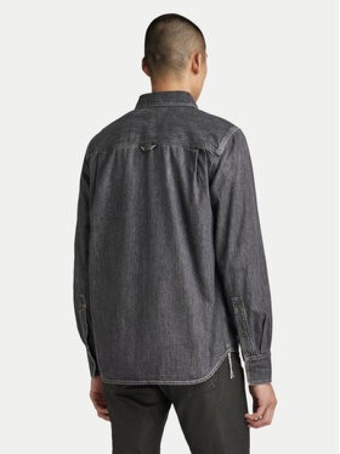 G-Star Raw Koszula jeansowa Nimes D23009-D540 Szary Regular Fit