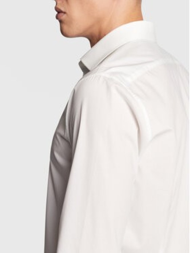 Michael Kors Koszula MD0MD90425 Biały Slim Fit