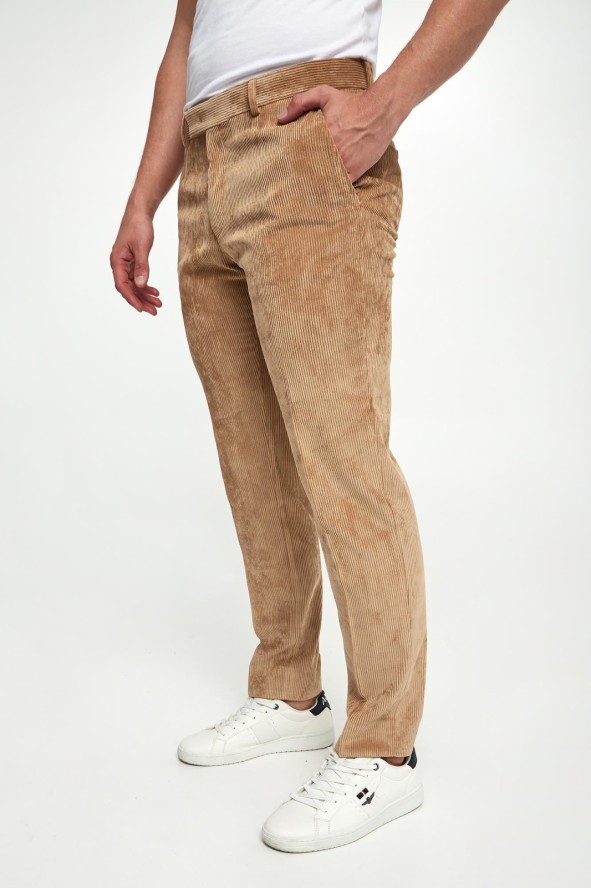 Spodnie męskie sztruksowe KARL LAGERFELD