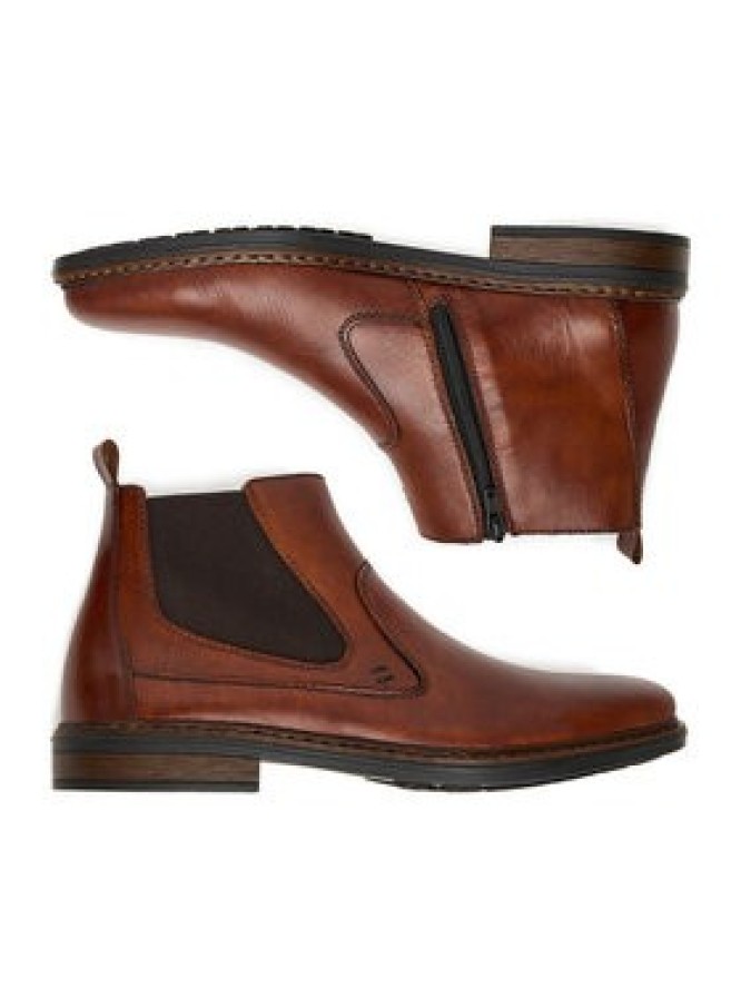 Rieker Botki 37662-24 Brązowy