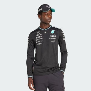 KOSZULKA MERCEDES - AMG PETRONAS FORMULA ONE TEAM DRIVER AUTHENTIC LONG SLEEVE