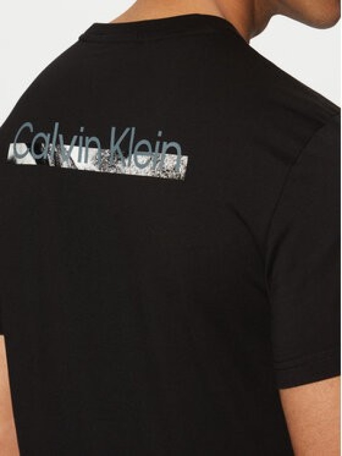Calvin Klein T-Shirt Graphic K10K113799 Czarny Regular Fit