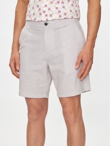 Jack & Jones Szorty materiałowe Stace 12248627 Szary Tapered Fit