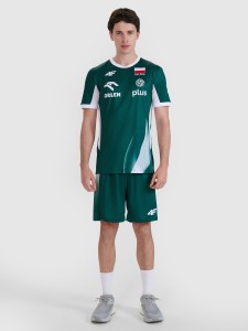 4F Spodenki meczowe replika męskie 4F x Polska Siatkówka - zielone S