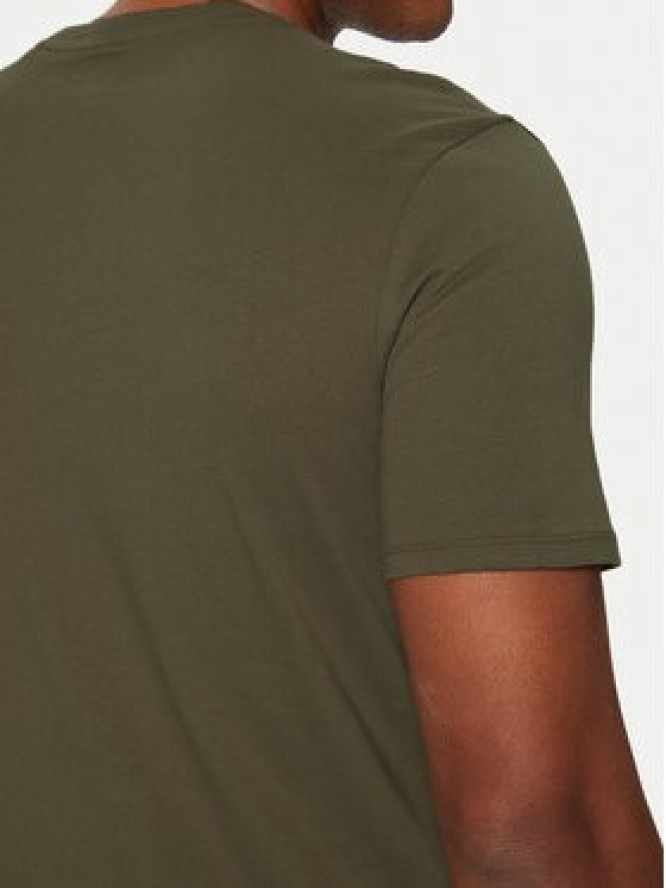 Guess Jeans T-Shirt M4YI55 K8HM0 Zielony Regular Fit