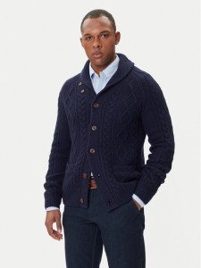 Polo Ralph Lauren Sweter 7,10978E+11 Granatowy Regular Fit