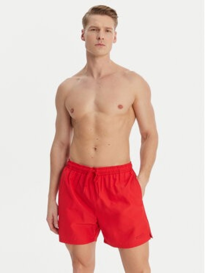 Calvin Klein Swimwear Szorty kąpielowe LV00N61027 Czerwony Regular Fit