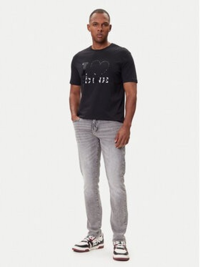 Armani Exchange T-Shirt XM001413 AF16432 MC314 Czarny Regular Fit