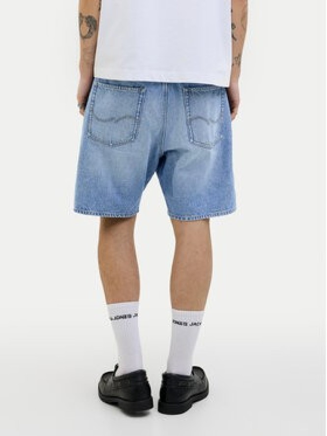 Jack & Jones Szorty jeansowe Tony 12269533 Niebieski Loose Fit
