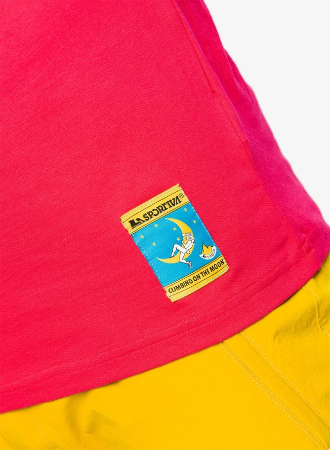 Koszulka bawełniana męska La Sportiva Climbing on the Moon T-Shirt