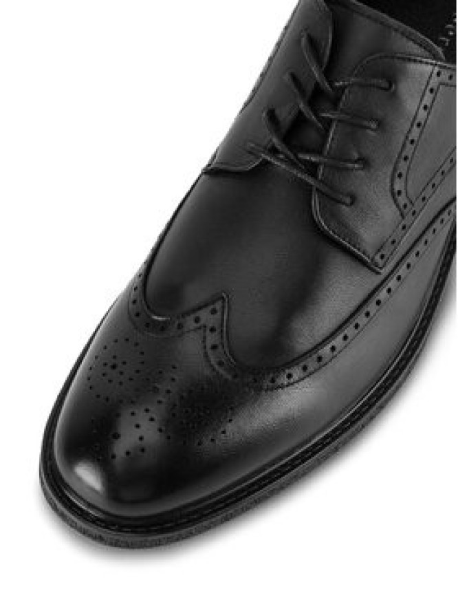 Sergio Bardi Półbuty MF1645-1Z Czarny