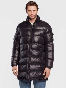 Brave Soul Kurtka zimowa MJK-JAREDLONG Czarny Regular Fit