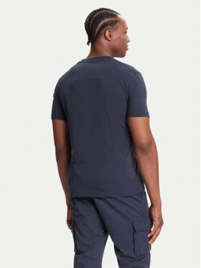 Aeronautica Militare T-Shirt 252TS2472UJ00708 Granatowy Regular Fit