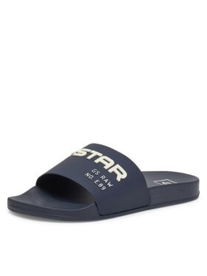 G-Star Raw Klapki SS25-3C096-M Granatowy