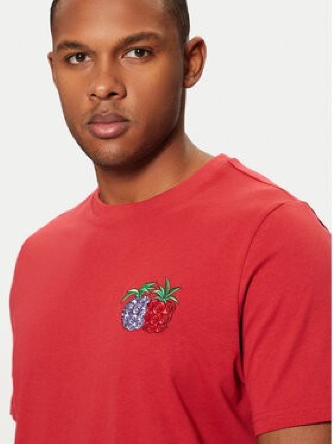 Puma T-Shirt One Piece 624665 Czerwony Regular Fit