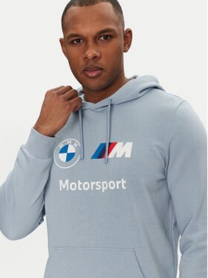 Puma Bluza BMW MMS Ess 624162 Błękitny Regular Fit