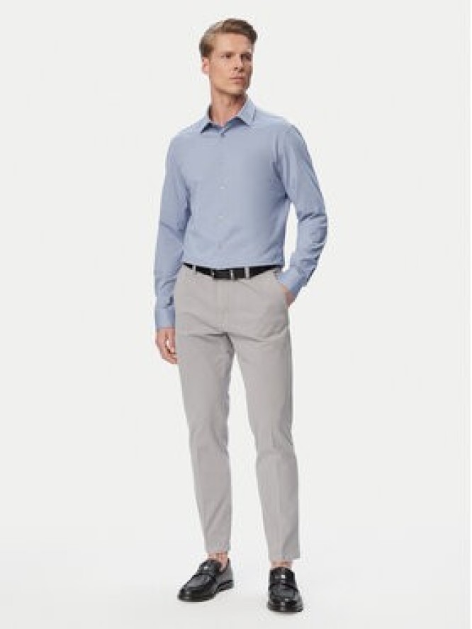 Calvin Klein Koszula LV019EU146 Niebieski jasny Slim Fit