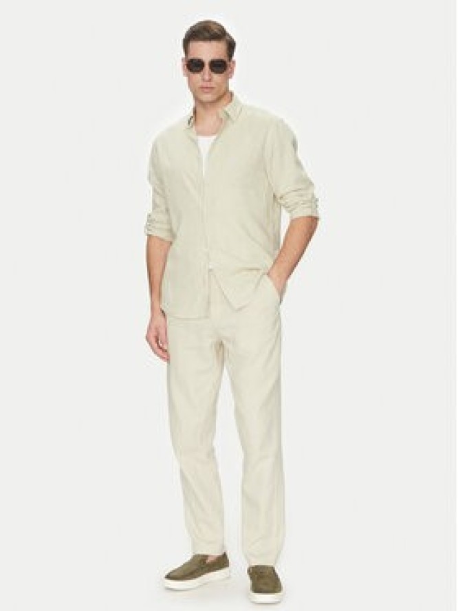 Guess Koszula F4GH00 WG3L0 Zielony Regular Fit