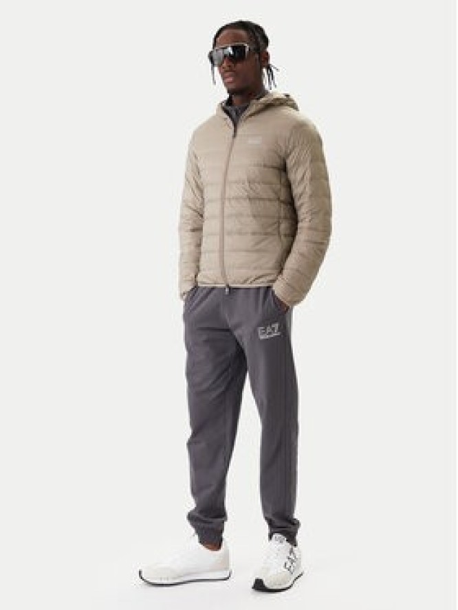 EA7 Emporio Armani Kurtka puchowa 8NPB24 PNGPZ U6167 Beżowy Regular Fit