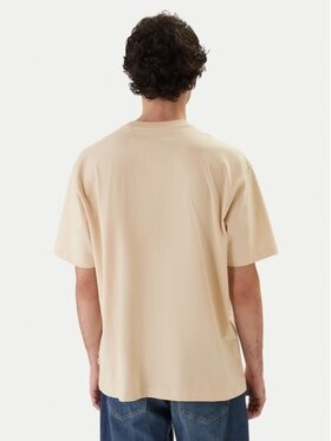 Guess Jeans T-Shirt M4YI46 K8FQ4 Beżowy Regular Fit