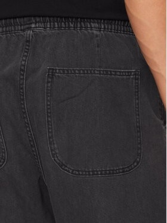 Jack & Jones Szorty materiałowe Tony 12250090 Czarny Loose Fit