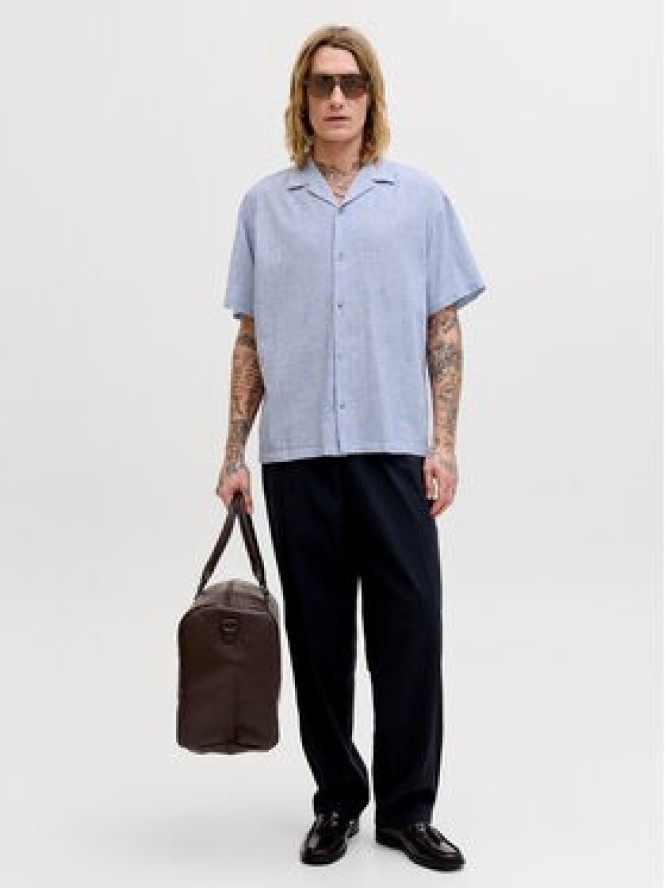 Jack & Jones Koszula Summer 12289191 Niebieski Relaxed Fit