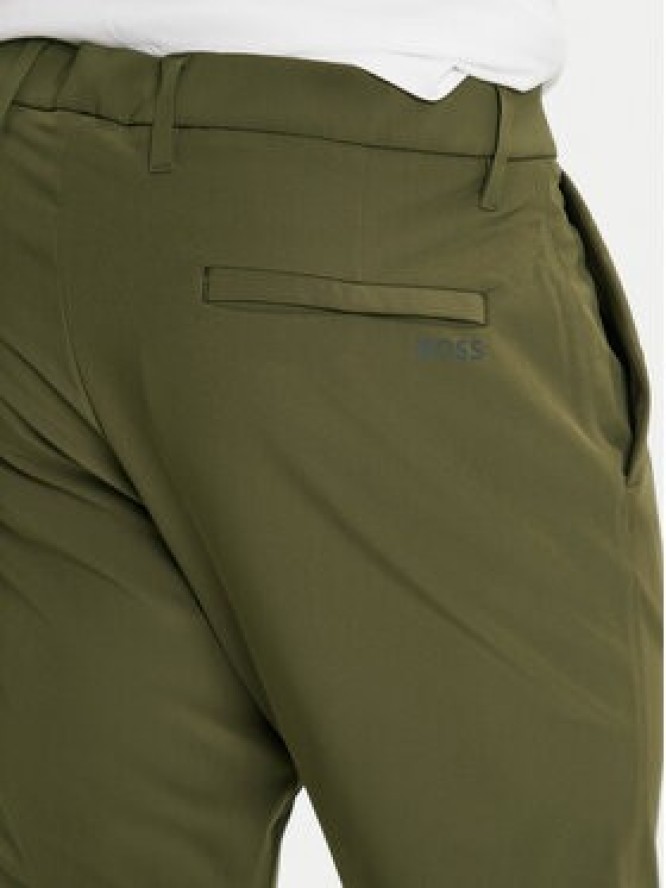 BOSS Spodnie materiałowe T_Commuter 50534303 Zielony Slim Fit