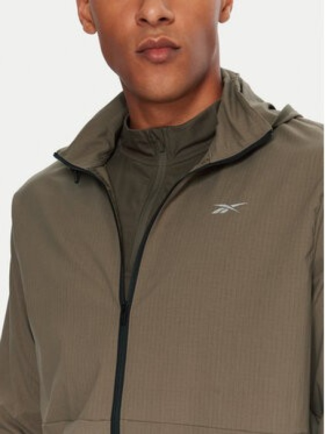 Reebok Kurtka do biegania Wayne RK25175CCM Zielony Regular Fit