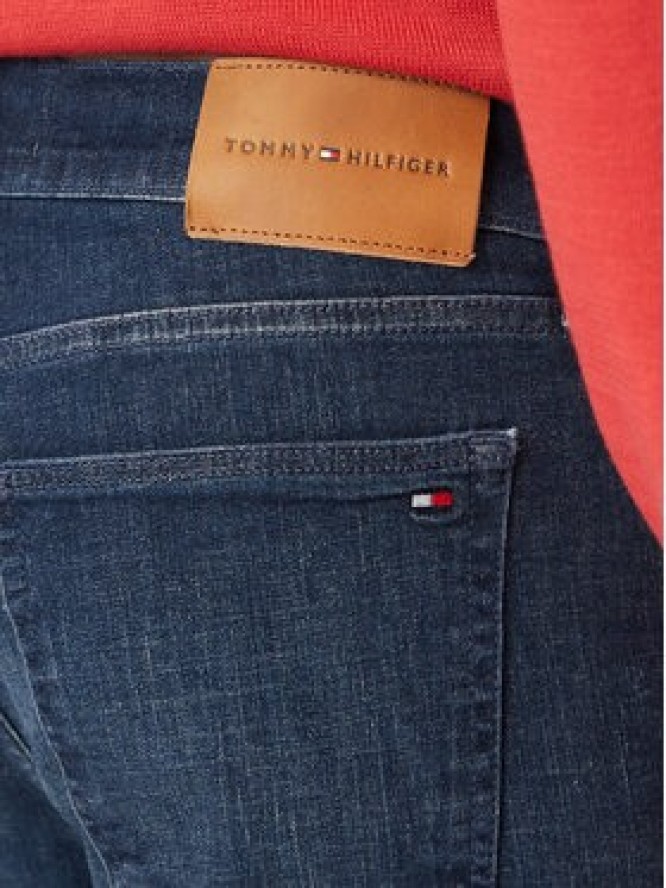 Tommy Hilfiger Jeansy Bleecker MW0MW43161 Granatowy Slim Fit