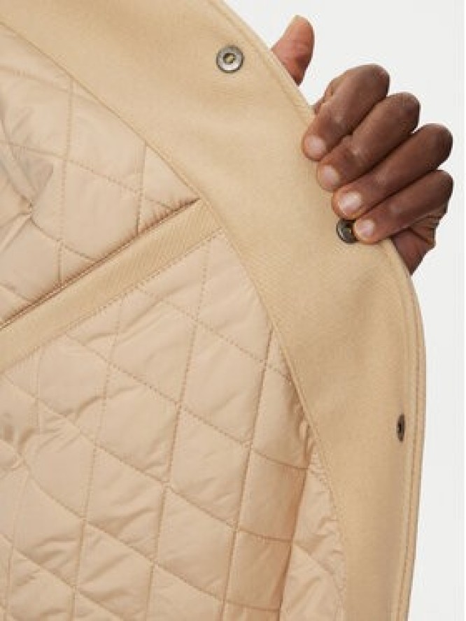 Guess Jeans Kurtka bomber M5RL32 WHAC2 Beżowy Regular Fit