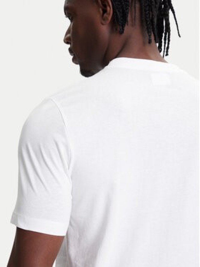 Kappa T-Shirt 351U8KW 001 Biały Regular Fit