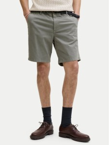 Jack & Jones Szorty materiałowe Ace Vance 12293005 Zielony ciemny Relaxed Fit