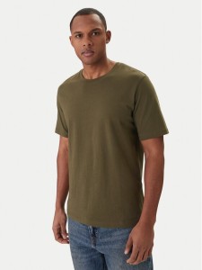 Jack & Jones T-Shirt Orrganic Basic 12156101 Zielony Slim Fit
