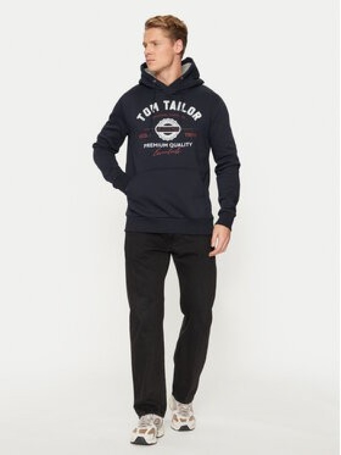 Tom Tailor Bluza 1043292 Granatowy Regular Fit