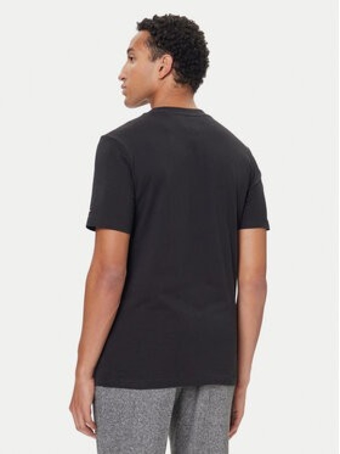Tommy Hilfiger T-Shirt Stack Graphic MW0MW40002 Czarny Regular Fit