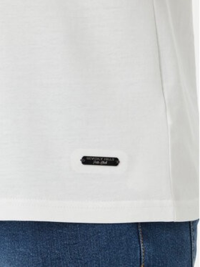 Beverly Hills Polo Club T-Shirt M1546 Biały Regular Fit