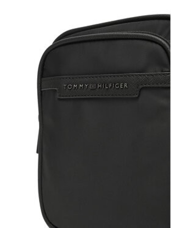 Tommy Hilfiger Saszetka Th Repreve Mini Reporter AM0AM13465 Czarny