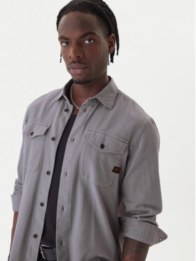 G-Star Raw Koszula Marine D24963-D454 Czarny Slim Fit