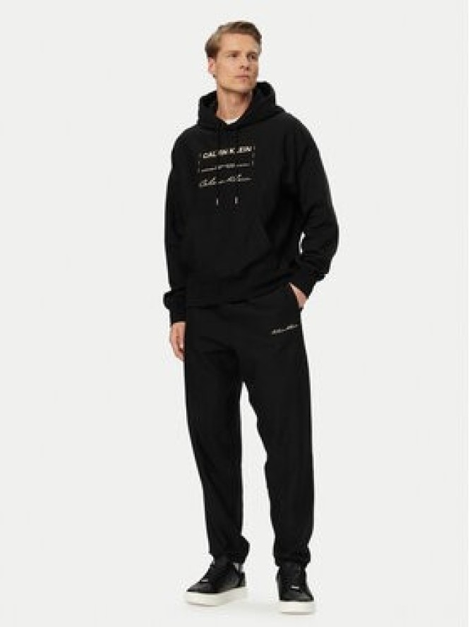Calvin Klein Jeans Bluza LV04RF247G Czarny Regular Fit